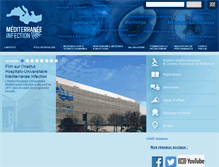 Tablet Screenshot of mediterranee-infection.com